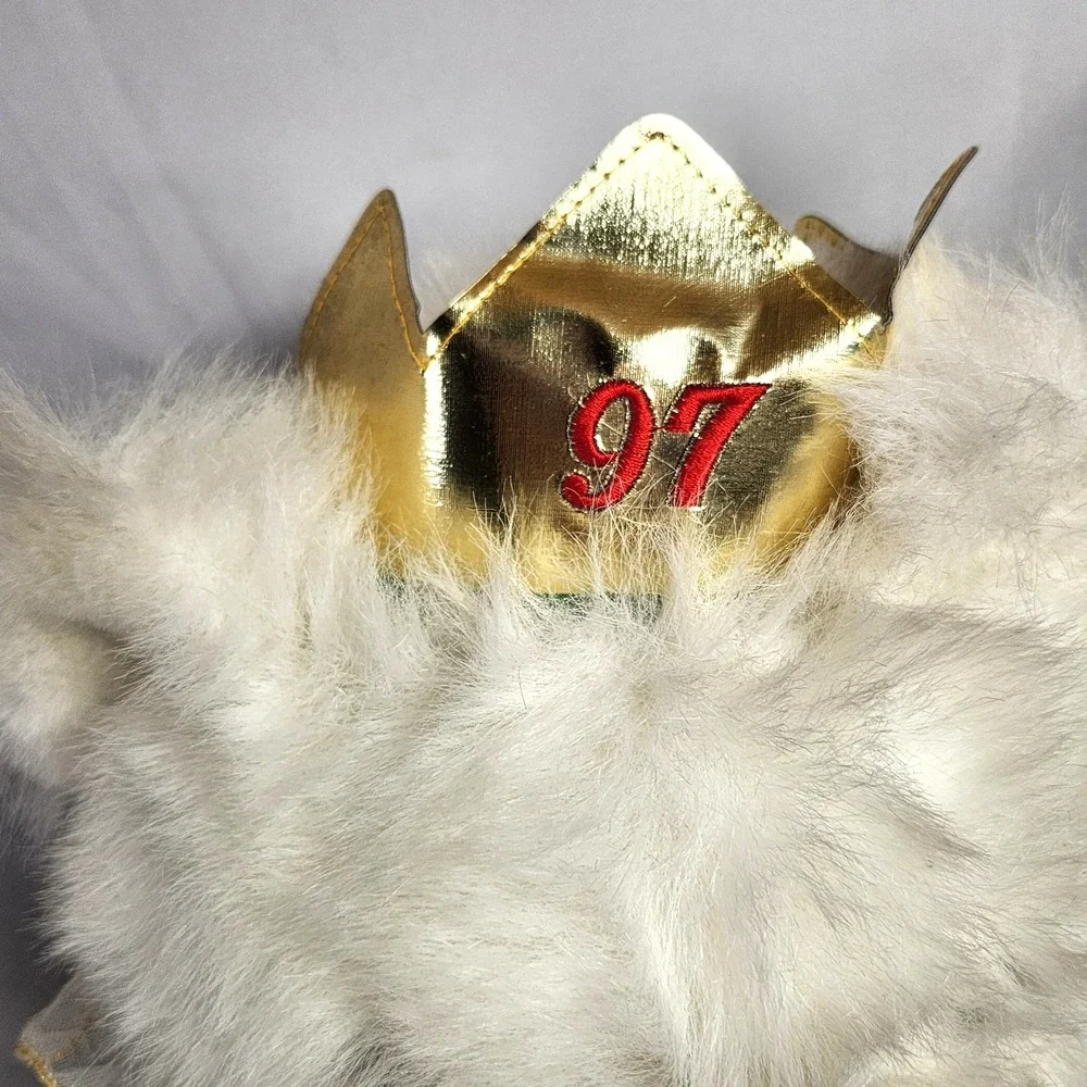 1997 vintage Dayton Hudson MISS Santa BEAR Nutcracker Sugar Plum Fairy‎ w/Wand